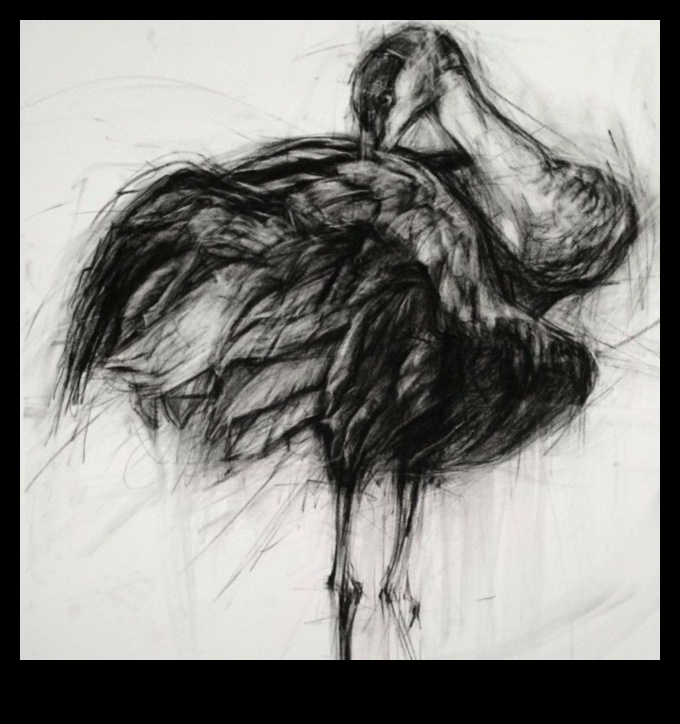 עומק ציור עם פחם: טכניקות לריאליזם תלת מימדי