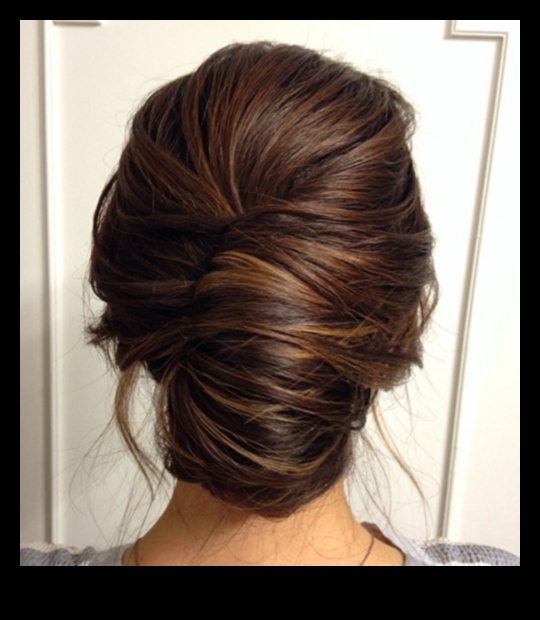 המשך אלגנטיות מאופקת: הצהרה עם תסרוקות מזדמנות