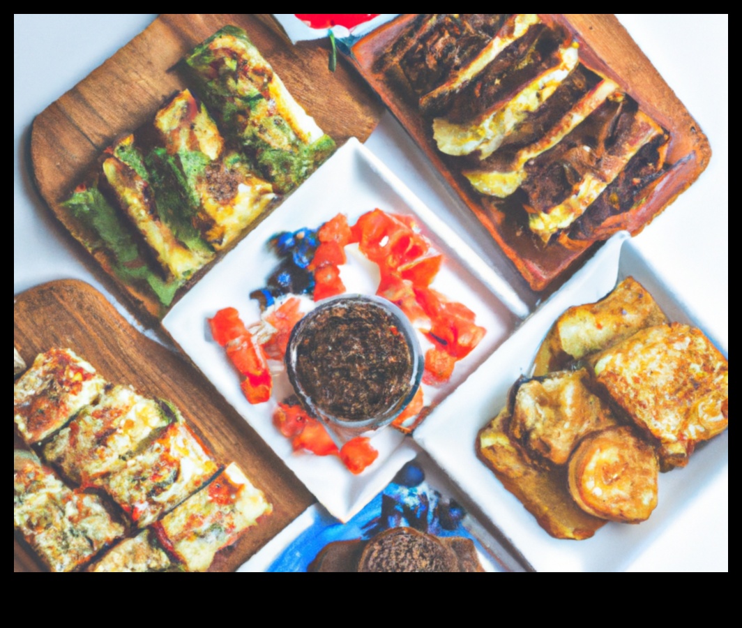 אסקפדית מתאבנים: חקור עולם של תענוגות קולינריים