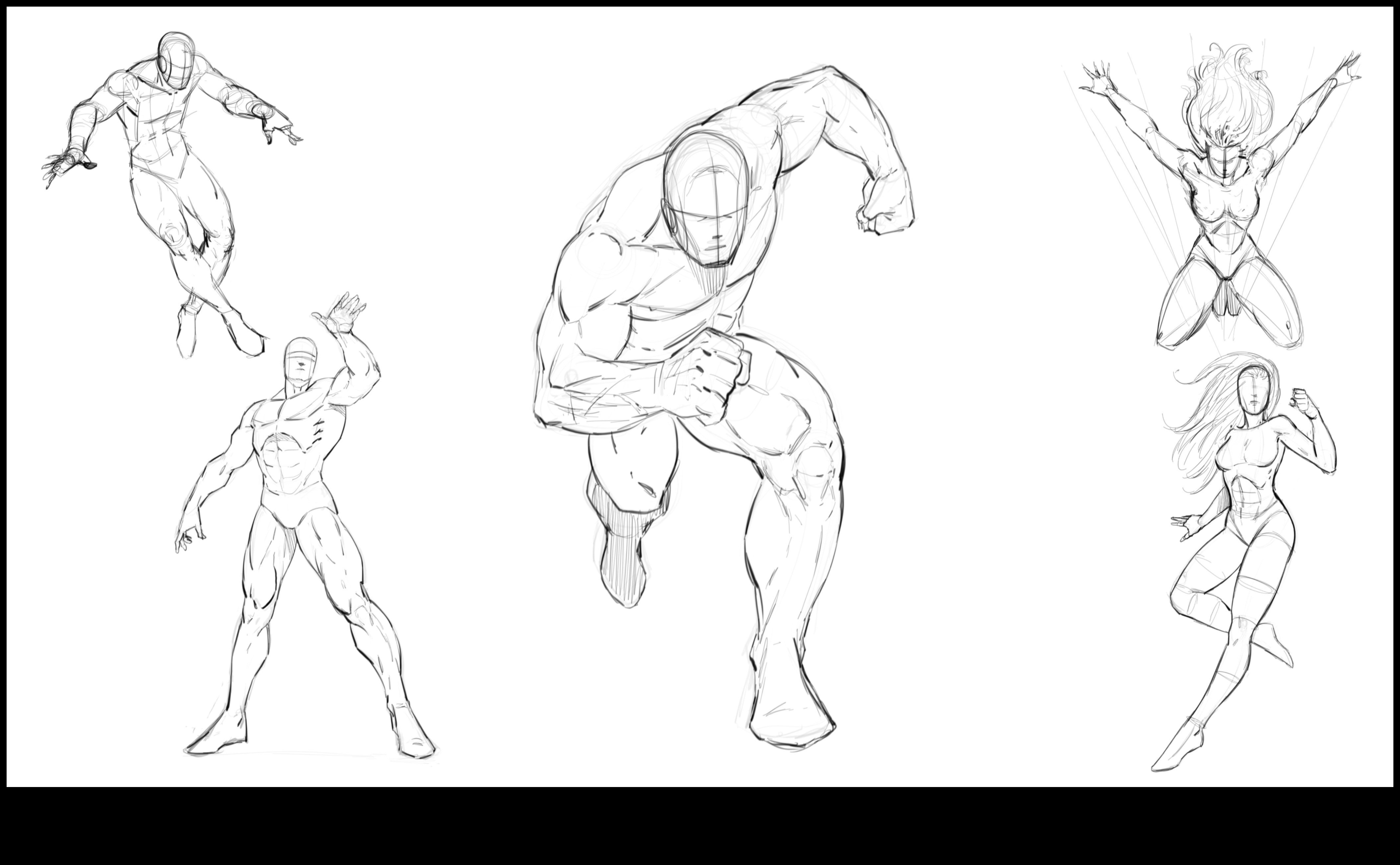 שלמות פרופורציונלית: חידוד מיומנויות ציור דמויות