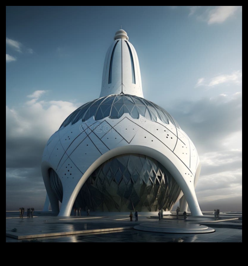 פלאים אדריכליים: שרטוט של אייקונים של עיצוב מודרני