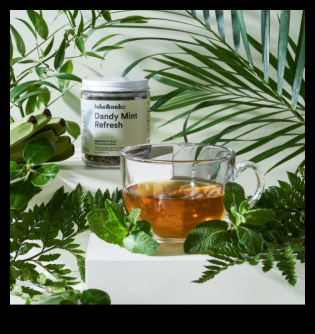 Morning Mint Bliss: התחל את היום שלך עם תה מנטה טרי