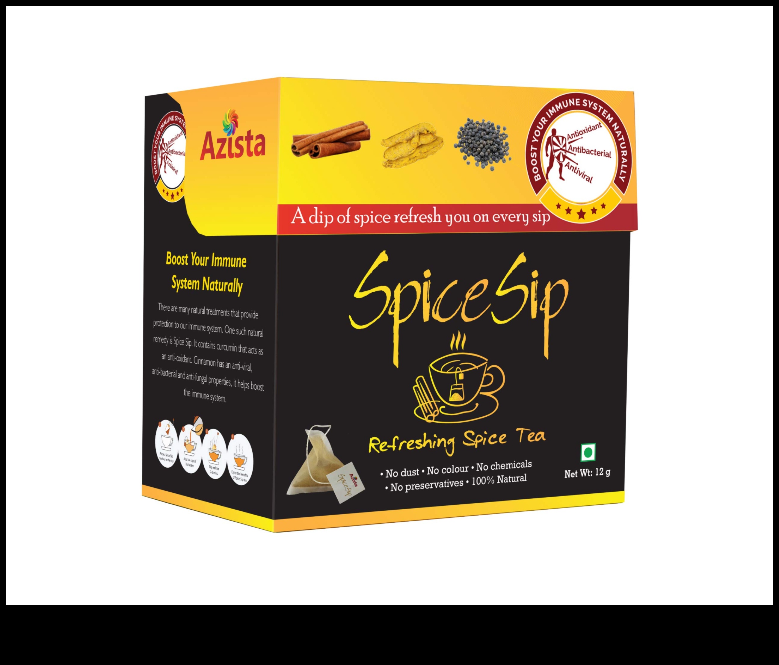 תבלינים את הלגימה שלך: טיפוח הרווחה שלך עם חליטות ג'ינג'ר