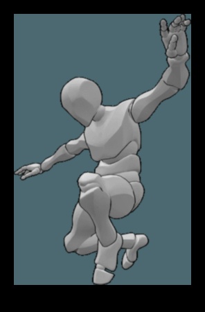 תנוחות דינמיות: יצירת סצנות מלאות אקשן בסרטים מצוירים