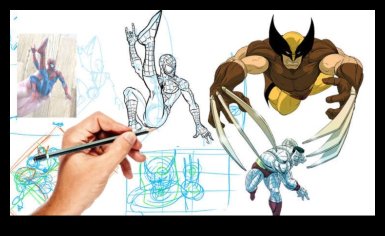 תנוחות דינמיות: יצירת סצנות מלאות אקשן בסרטים מצוירים