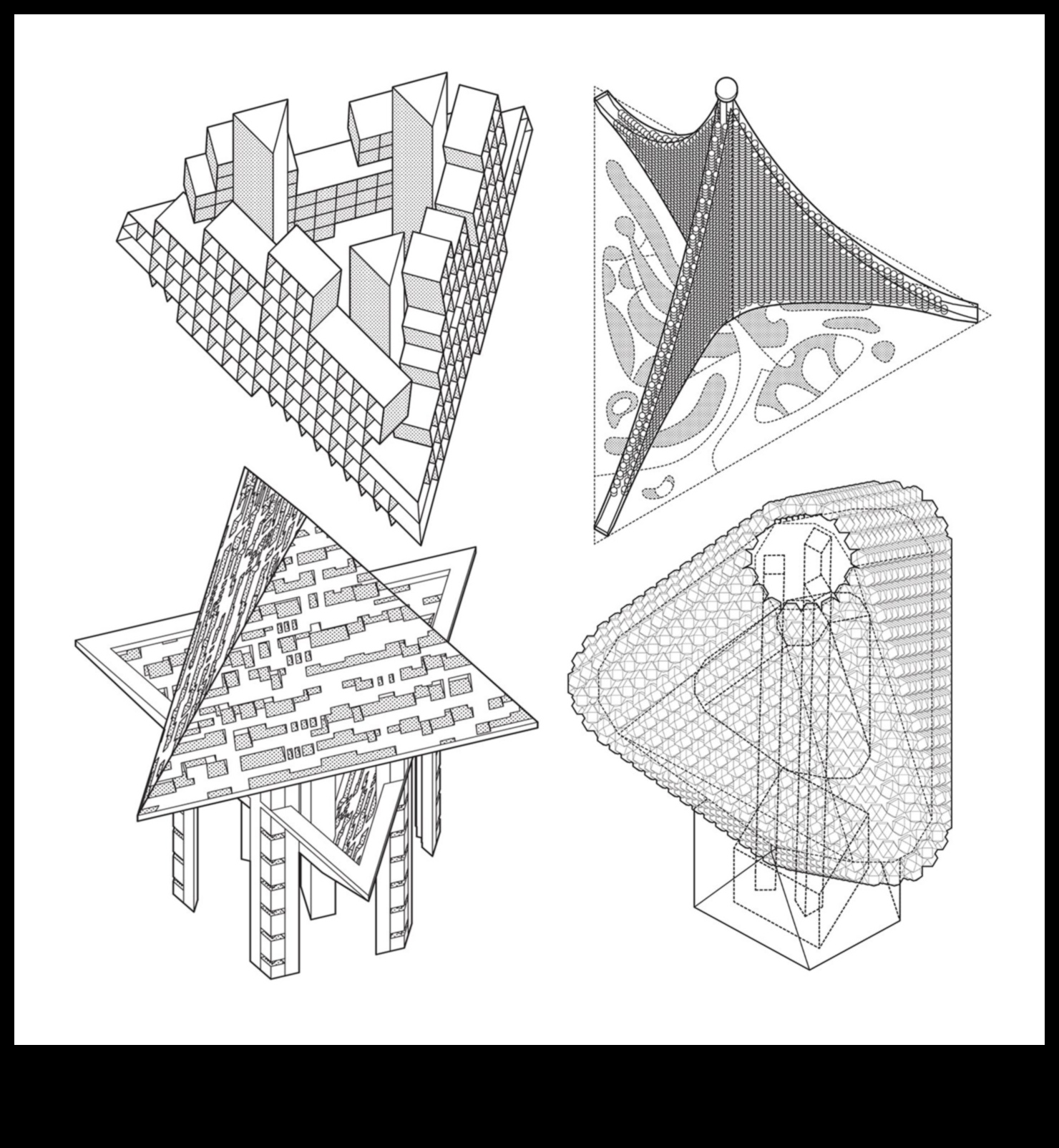 מקו לצורה: מבנה מבנה ברישומי חיים