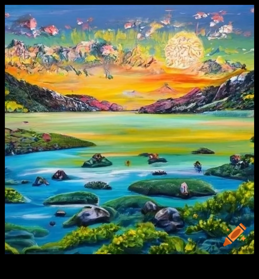 ביטויים פנטסטיים: הצגת יופי של עולם אחר על נייר