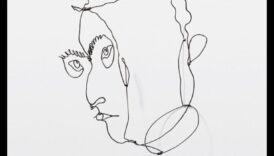 אמנות הקווים: חקר קווי מתאר ותנועה בדיו