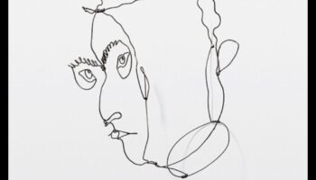 אמנות הקווים: חקר קווי מתאר ותנועה בדיו