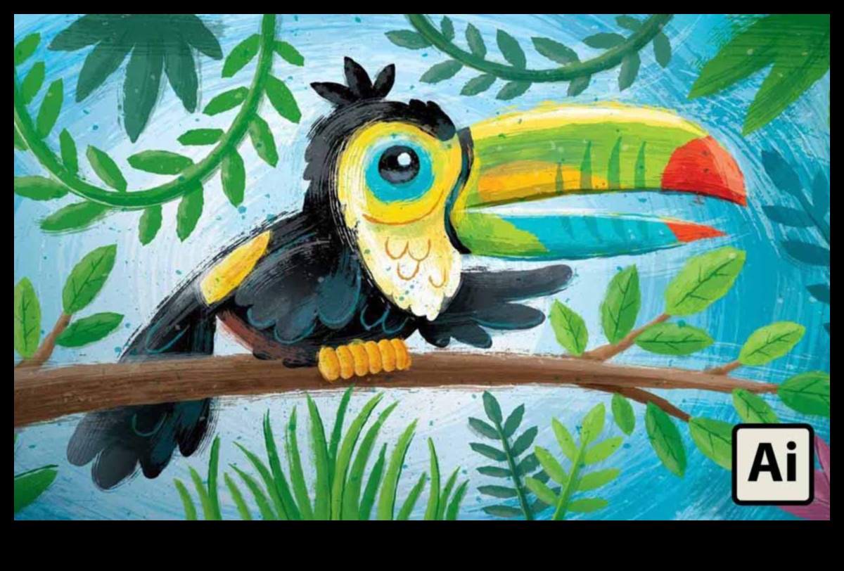 מברשות יצירתיות: ציור סיפורים בצורה המחשה