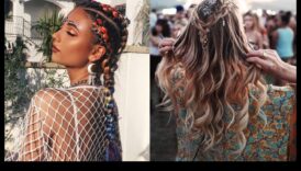 שיער בלונדיני וכיף בפסטיבל: תסרוקות בוהמיות לאוהבי מוזיקה