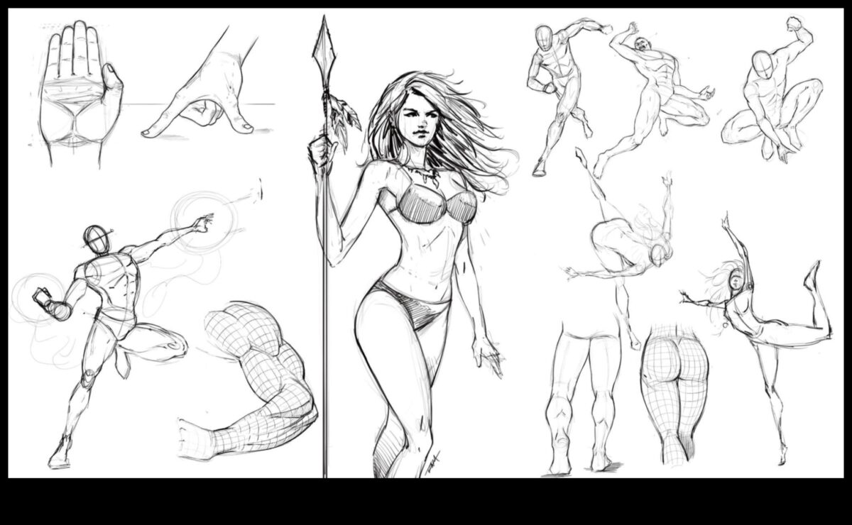 שלמות פרופורציונלית: חידוד מיומנויות ציור דמויות