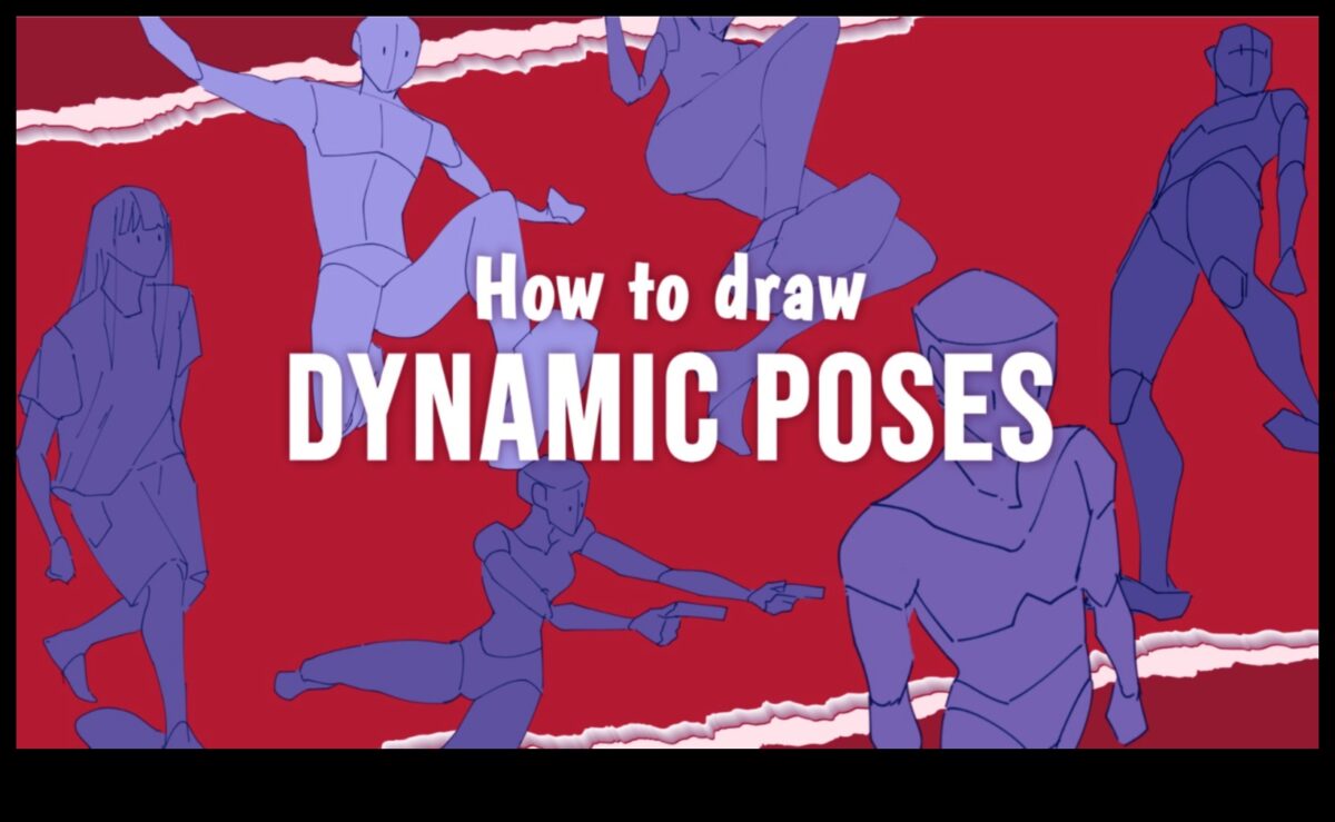 תנוחות דינמיות: יצירת סצנות מלאות אקשן בסרטים מצוירים